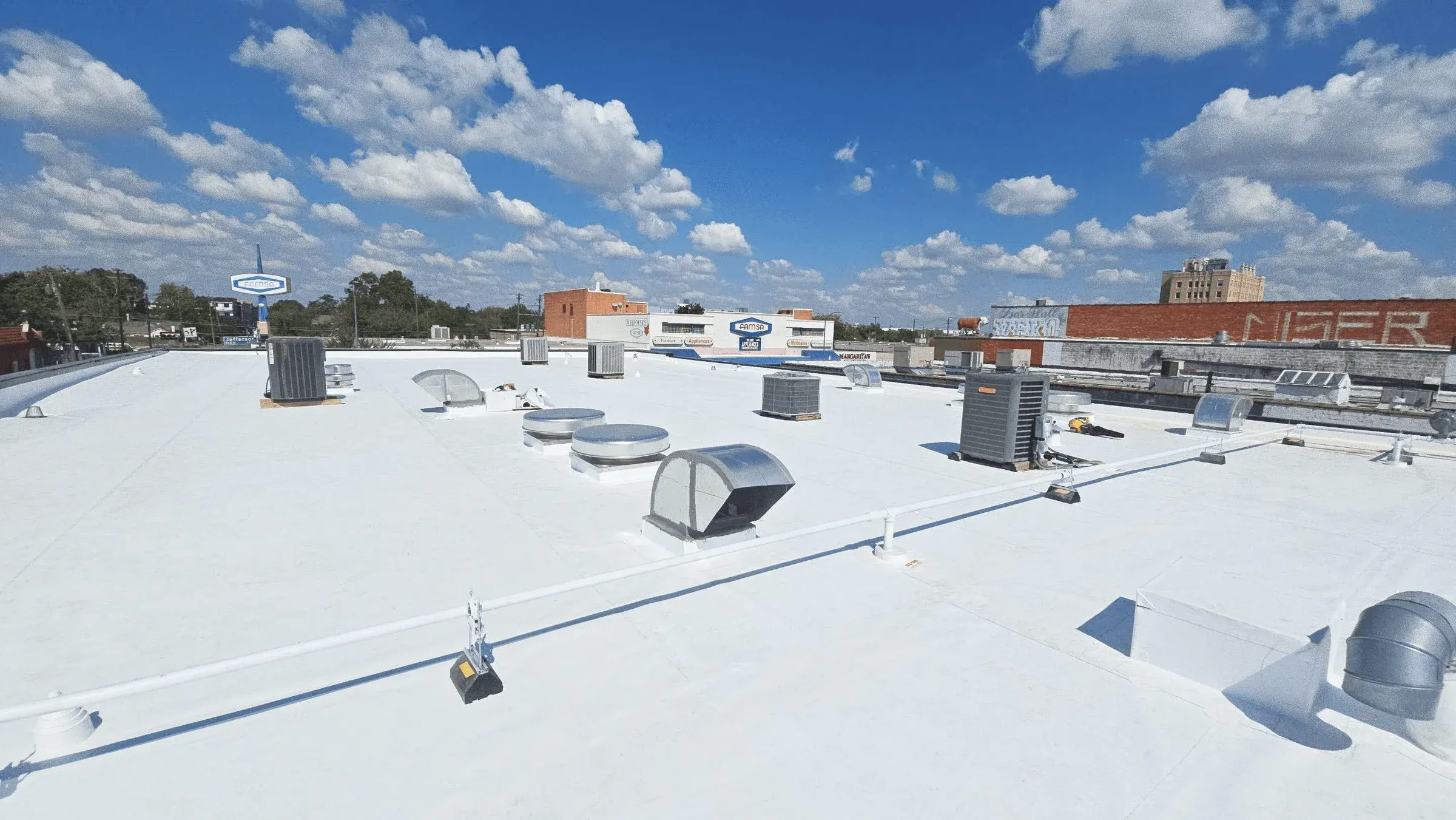 Commercial Roof Replacement in Albany